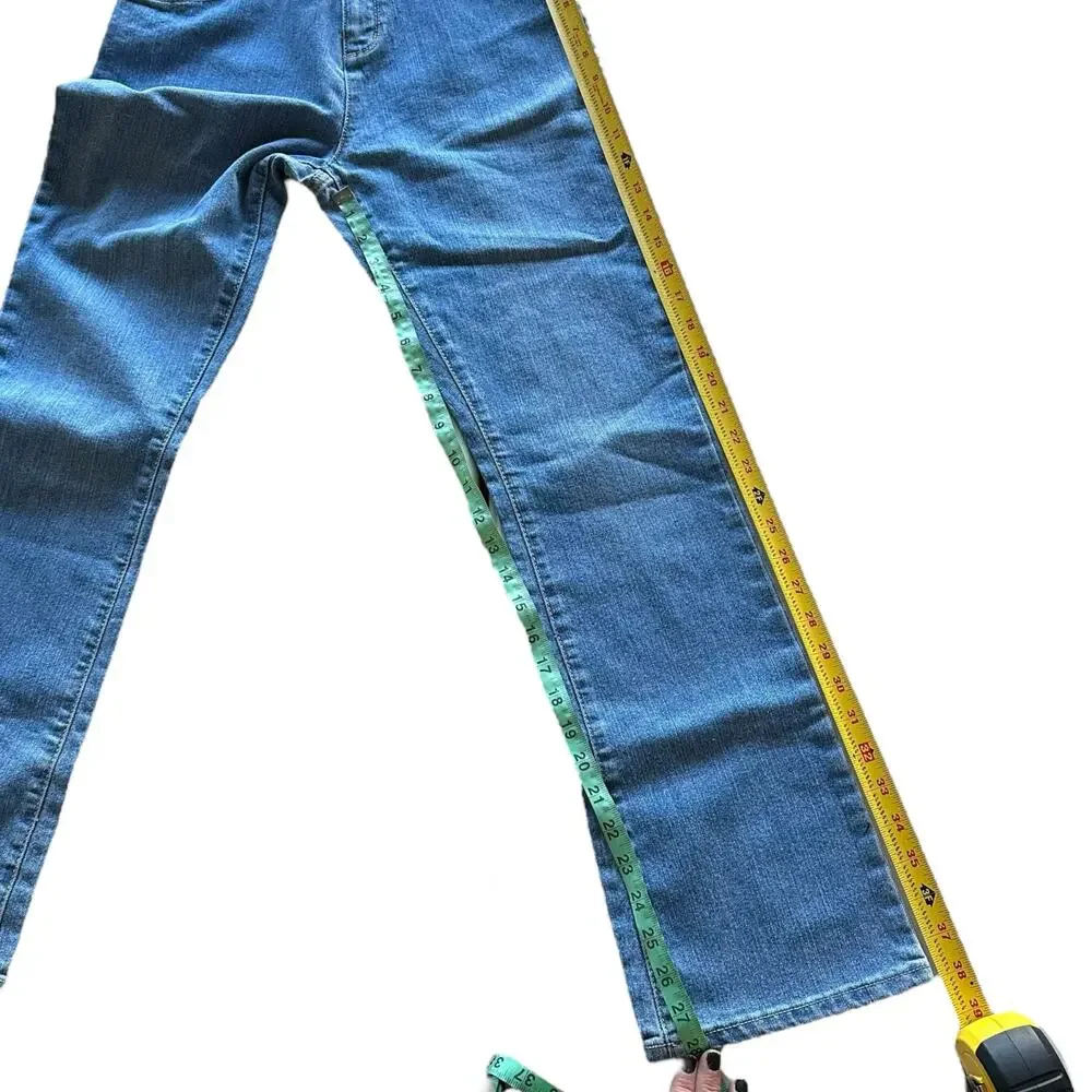 The Children’s Place Girls Size 16 Light Blue Denim Adjustable Jeans